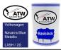 Preview: Volkswagen, Navarra Blue Metallic, LX5H / 2D: 500ml Lackdose, von ATW Autoteile West.